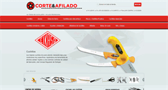 Desktop Screenshot of corteyafilado.com